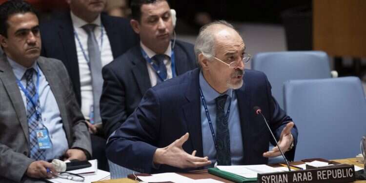 שגריר סוריה באו צילום EPA