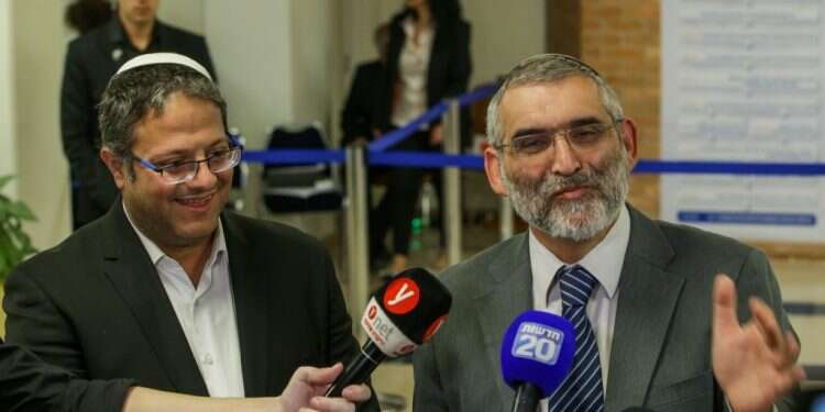 בן גביר ובן ארי. צילום: אורן בן חקון צילום: אורן בן חקון