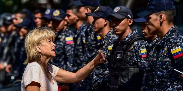 הפגנה נגד המשטר בוונצואלה. צילום: AFP צילום: AFP