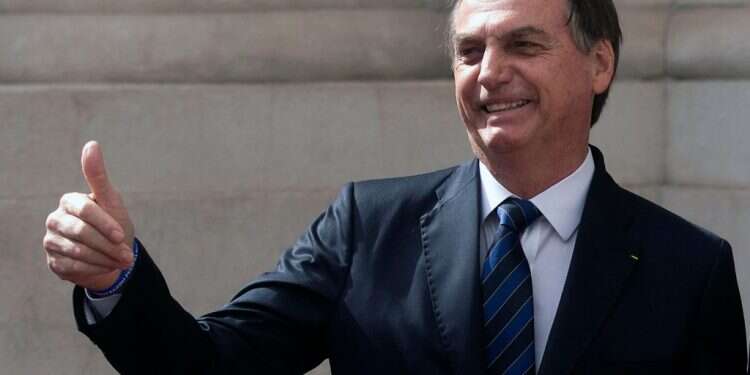 נשיא ברזיל ז'איר בולסונרו. צילום: AFP צילום: AFP