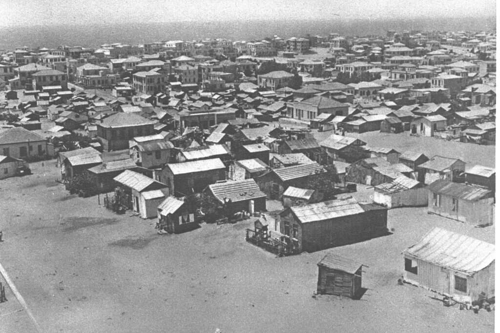 מעברה בנורדיה, 1930. צילום: לע צילום: לע"מ