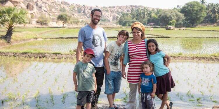 משפחת גולדמן. צילום: אביטל הירש צילום: אביטל הירש