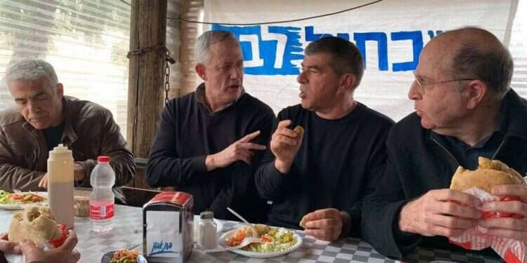 ראשי 'כחול־לבן' ב צילום: שריה דיאמנט