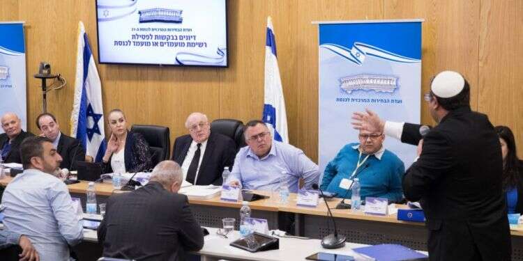 ועדת הבחירות המרכזית. צילום: נועם ריבקין פנטון, פלאש 90 צילום: נועם ריבקין פנטון, פלאש 90