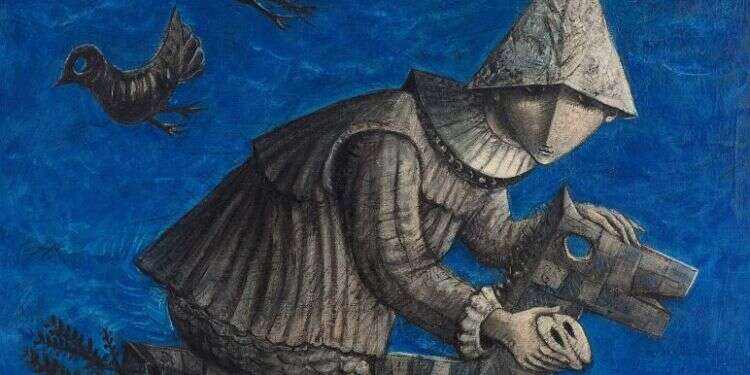 יוסל ברגנר, סוס העץ של מיכאל, 1965. צילום: יח צילום: יח"צ באדיבות גלריה דן, אביעד הכהן