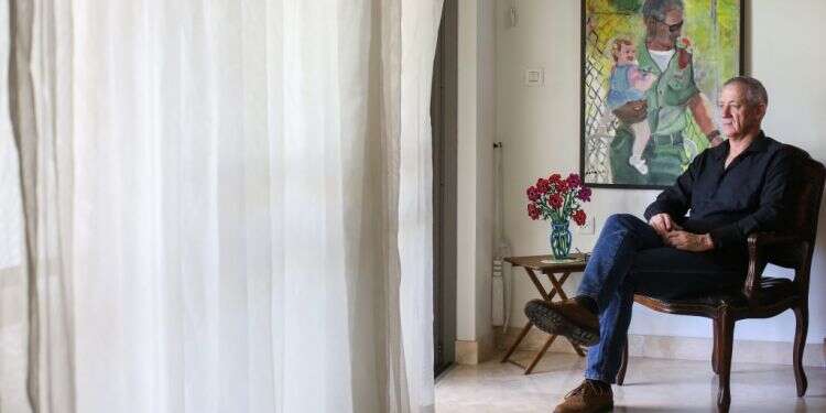 בני גנץ. צילום: אבישג שאר-ישוב צילום: אבישג שאר-ישוב