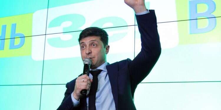 ולדימיר זלנסקי. צילום: EPA צילום: EPA