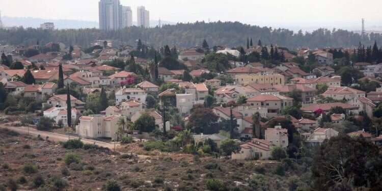היישוב חשמונאים. צילום: גדעון מרקוביץ צילום: גדעון מרקוביץ