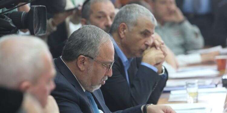 אביגדור ליברמן ומשה כחלון. צילום: אלכס קולומויסקי
צילום: אלכס קולומויסקי