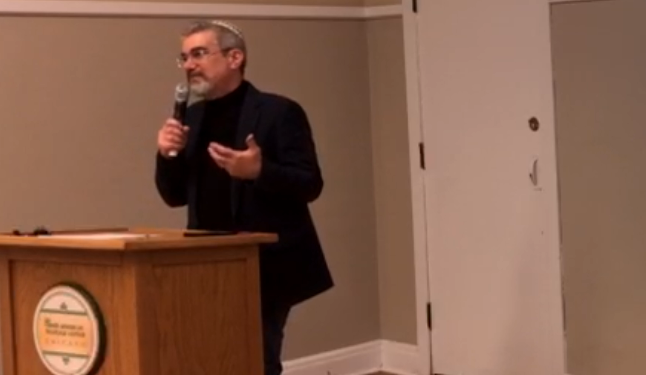 הרב הרפורמי בראנט רוזן. צילום: צילום מסך צילום: צילום מסך