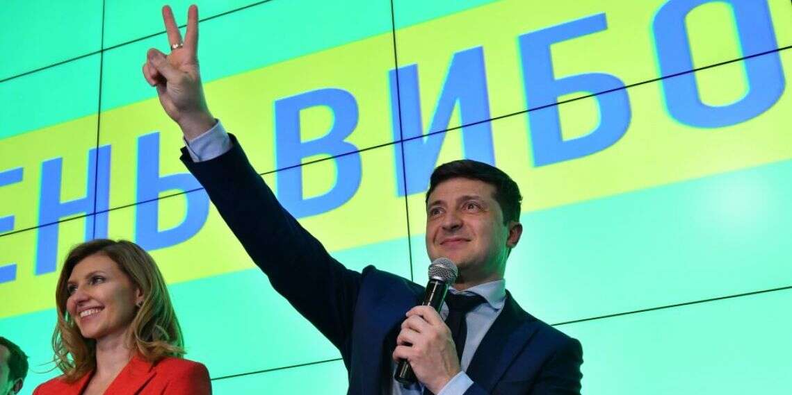 ולדימיר זלנסקי. צילום: AFP צילום: AFP