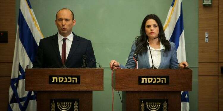 איילת שקד ונפתלי בנט. צילום: אורן בן חקון צילום: אורן בן חקון