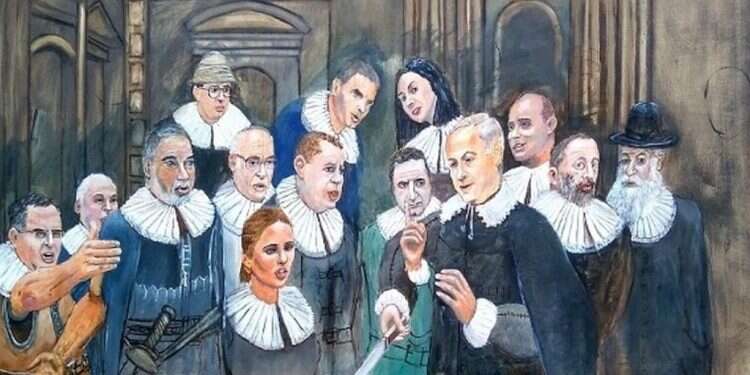 ניצול חולשות האדם הפך למדע ההולך ומשתכלל. האמן גדעון סער, הצגות יומיות בתיאטרון איור: האמן גדעון סער