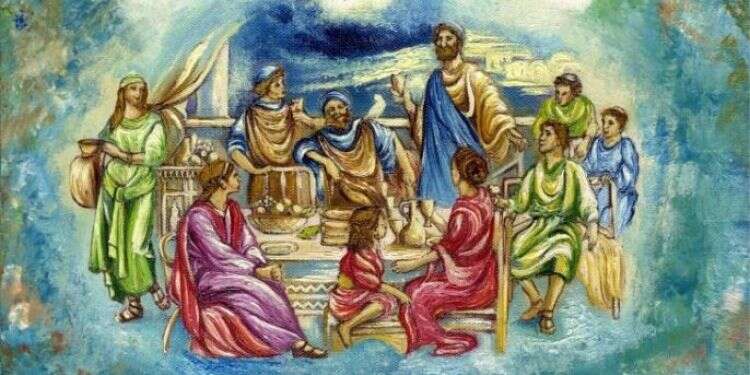 מתוך ההגדה המצוירת של שוקי פריימן המוצגת בימים אלו בגלריית צילום באדיבות מיכל סדן הפקת אמנות.