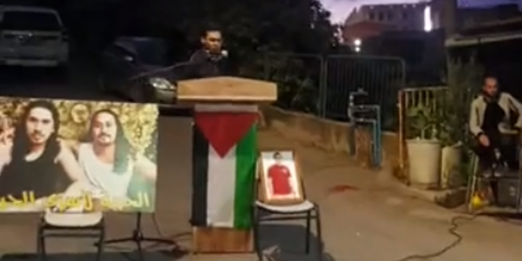 שפרעם: עשרות השתתפו באירוע תמיכה במחבלים ערבים-ישראלים