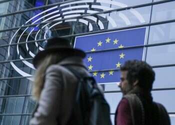 בניין הפרלמנט האירופי בבריסל. צילום: EPA צילום: EPA