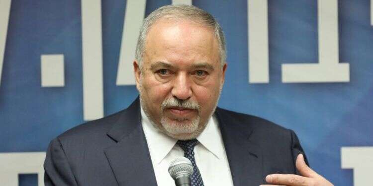 אביגדור ליברמן. צילום: EPA צילום: EPA