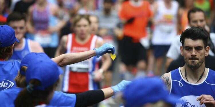 מרתון לונדון. צילום: AP צילום: AP