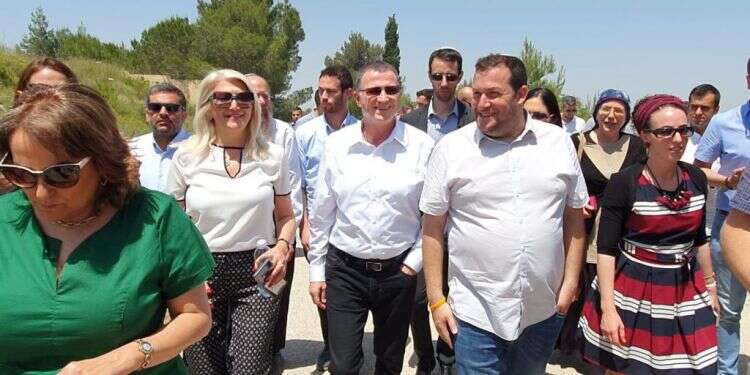 הסיור בחומש. צילום: רועי חדי צילום: רועי חדי