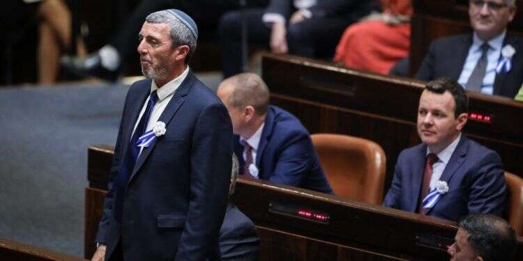השבעת הרב רפי פרץ לכנסת, השבוע. צילום: נעם ריבקין פנטון, פלאש 90 צילום: נעם ריבקין פנטון, פלאש 90