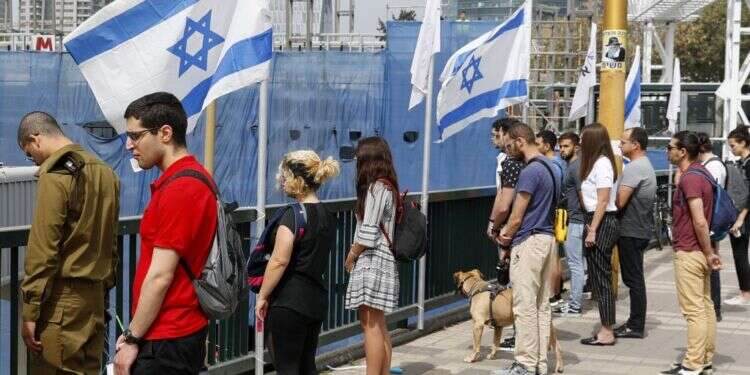 יום השואה ה'תשע צילום: AFP