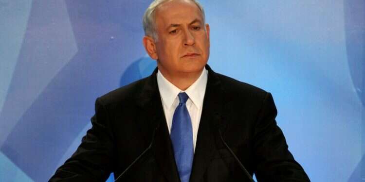 בנימין נתניהו בנאום בר־אילן, 2009. צילום: AP צילום: AP