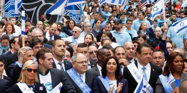 צעדת ישראל בניו יורק, 2018. צילום: אנצ'ו גוש - ג'יני צילום: אנצ'ו גוש - ג'יני