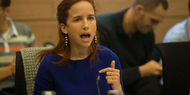 חברת הכנסת סתיו שפיר. צילום: אורן בן חקון צילום: אורן בן חקון