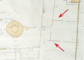 עדות: חומות עזרת הנשים במקדש עוד עמדו בשנת 1944