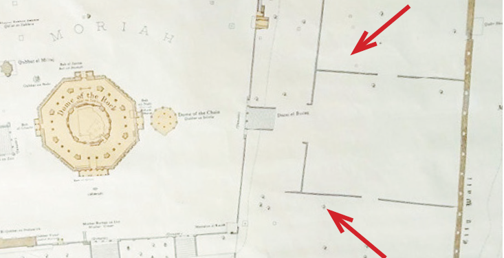 עדות: חומות עזרת הנשים במקדש עוד עמדו בשנת 1944