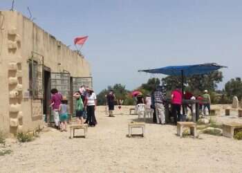 גלריית הבית הלבן בניר־עוז. צילום: מתוך דף הפייסבוק של הגלריה צילום: מתוך דף הפייסבוק של הגלריה