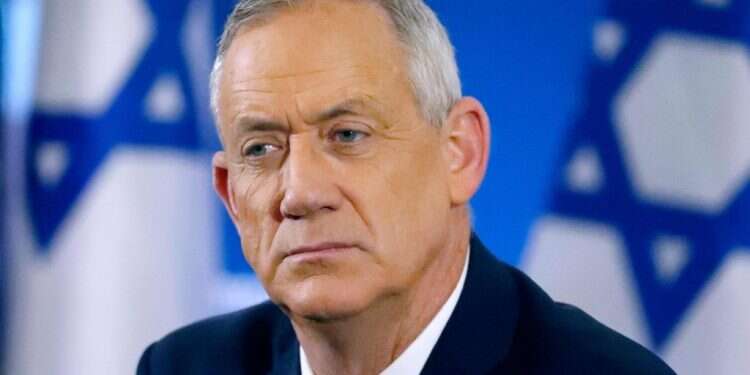 בני גנץ. צילום: AFP צילום: AFP