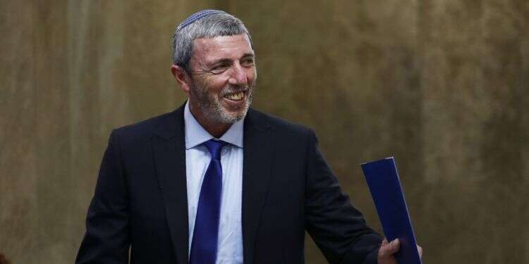 השר לענייני ירושלים ומורשת, הרב רפי פרץ. צילום: AFP צילום: AFP