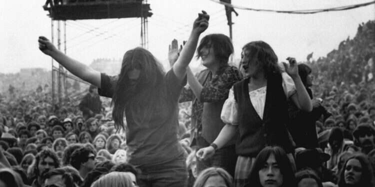 בלאגן אטומי. פסטיבל וודסטוק, 1969. צילום: AP צילום: AP