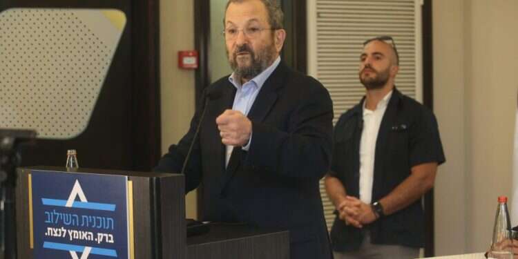 אהוד ברק. צילום: יהושע יוסף צילום: יהושע יוסף