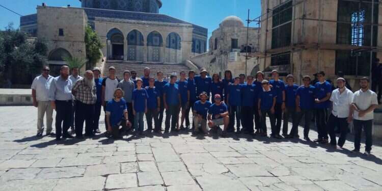 עליית רכזים של תנועת הראל להר הבית, השבוע הנוער ישיב את הר הבית לעם ישראל