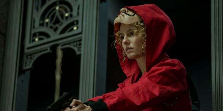 צילום מסך מתוך  צילום מסך מתוך "בית הנייר" עונה 3