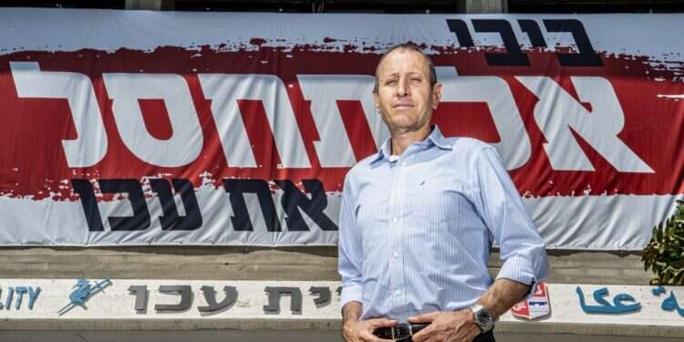 שמעון לנקרי, ראש עיריית עכו. צילום: גיל אליהו, ג'יני צילום: גיל אליהו, ג'יני