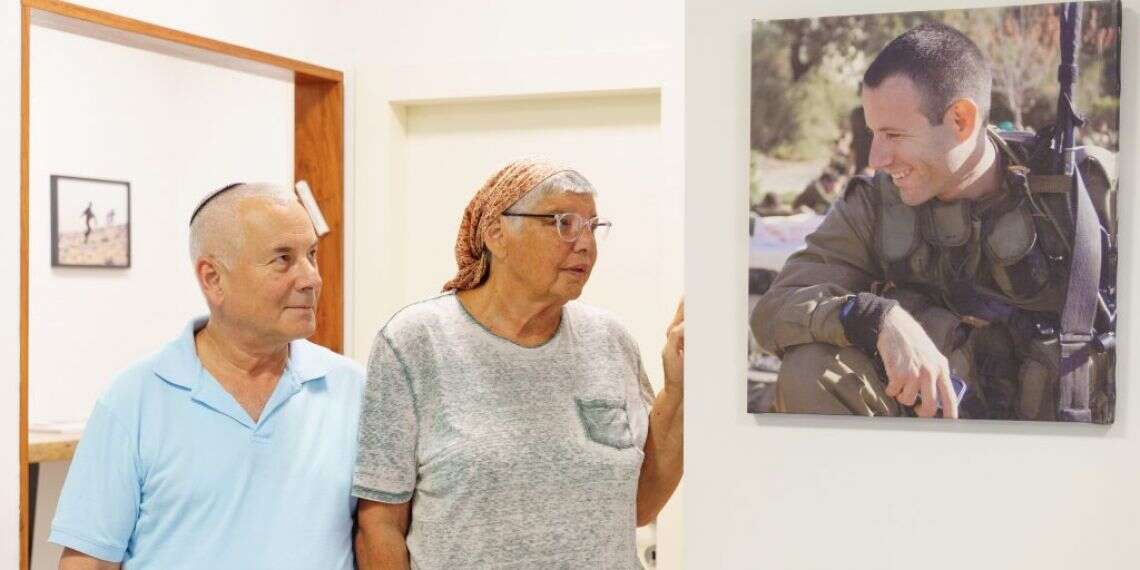 חני ויוני בן־ארי, הוריו של חגי. צילום: אנצ'ו גוש, ג'יני צילום: אנצ'ו גוש, ג'יני