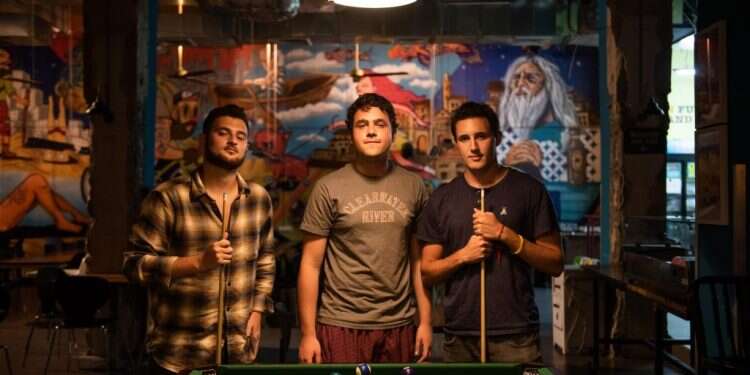 אלכס שוואב, רוב הופמן ולוסיאנו מרקיאנו. צילום: אביטל הירש צילום: אביטל הירש