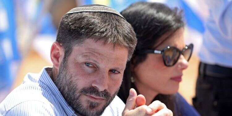 בצלאל סמוטריץ' ואיילת שקד. צילום: EPA צילום: EPA