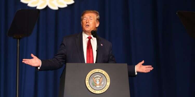 נשיא ארה צילום: EPA