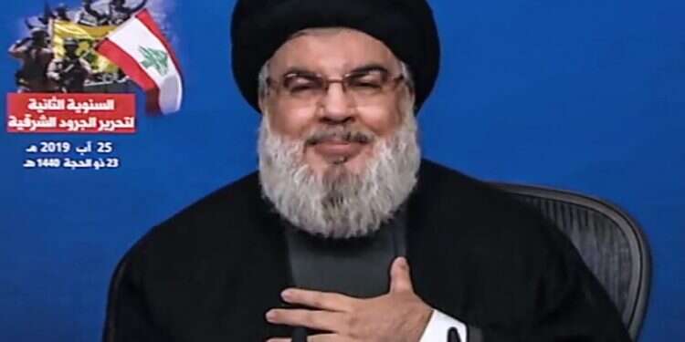 חסן נסראללה. צילום: EPA צילום: EPA