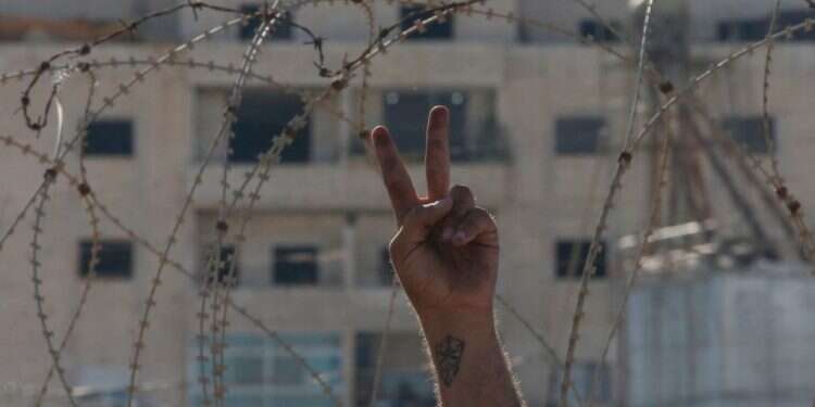 בנייה ערבית לא חוקית באזור ירושלים. צילום: AFP צילום: AFP