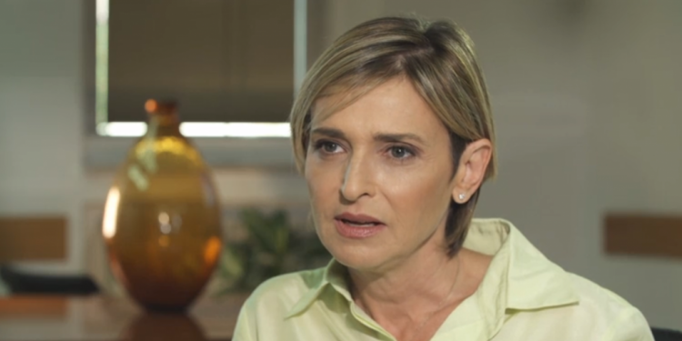 דנה וייס. צילום: צילום מסך מתוך חדשות סוף השבוע צילום: צילום מסך מתוך חדשות סוף השבוע