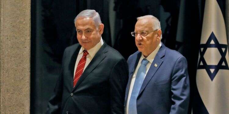 ריבלין ונתניהו. צילום: AFP צילום: AFP