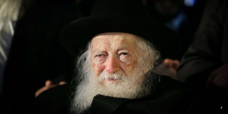 הרב קנייבסקי. צילום: דוד כהן, פלאש 90 צילום: דוד כהן, פלאש 90