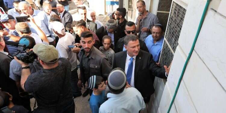 חברי ליכוד בחברון, השבוע. צילום: מרים צחי צילום: מרים צחי