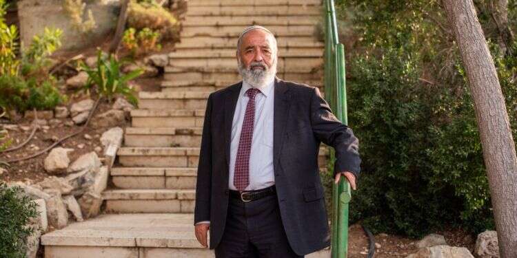 הרב חיים סבתו. צילום: אביטל הירש צילום: אביטל הירש