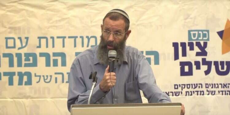 הרב יגאל לוינשטיין. צילום: יובל גינזבורג צילום: יובל גינזבורג